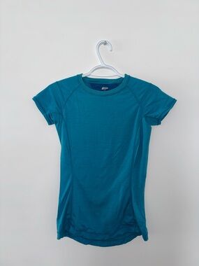 MEC women’s Short Sleeve Tee - Teal Blue